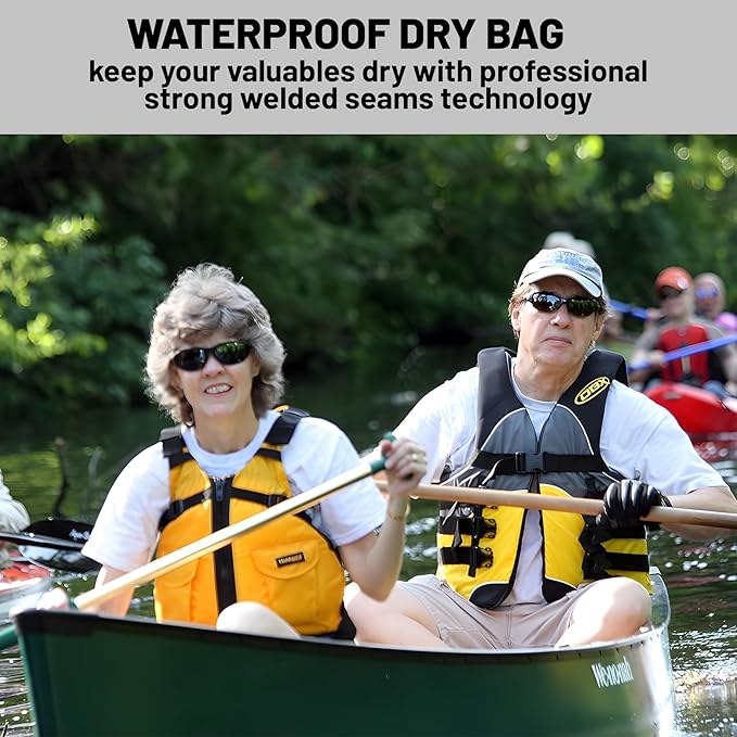 Waterproof Dry Bag,Roll Top Sea Turtle Coral Starfish Small Waterproof Backpack 5L/10L/20L Floating Lightweight Bags for Kayaking, Boating, Fishing, Swimming Camping with Waterproof Phone Case