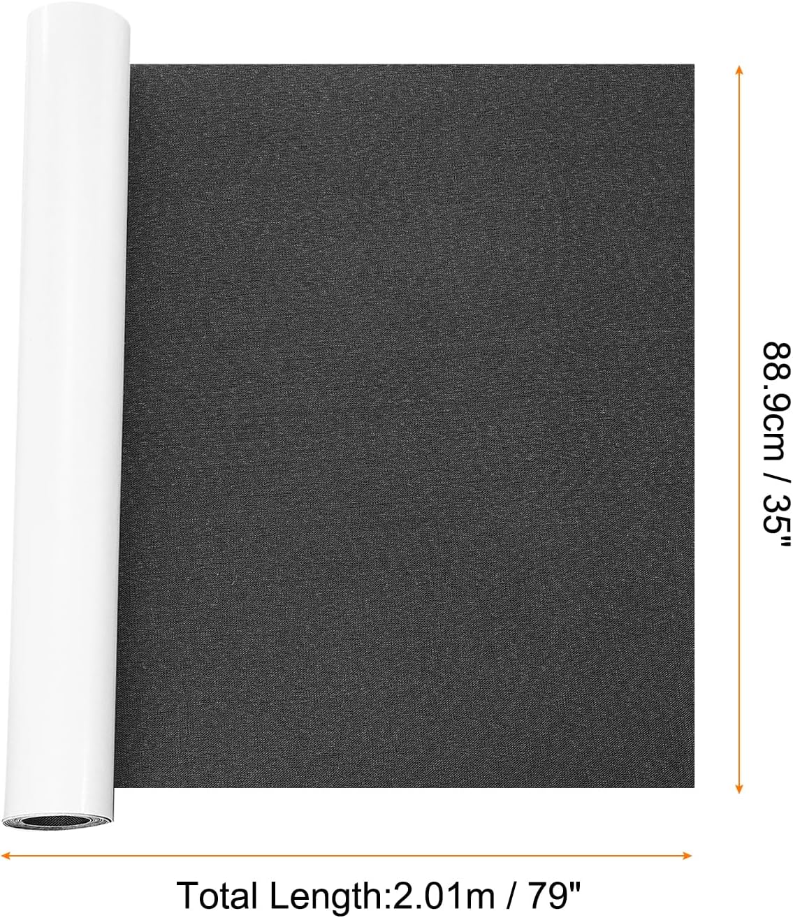 Repair Patches Repair Tape Self-Adhesive DIY Repair Patch Linen Gear Patch for Sofa, Furniture, Chair, Clothing,Tents,35x79 Inch,Black