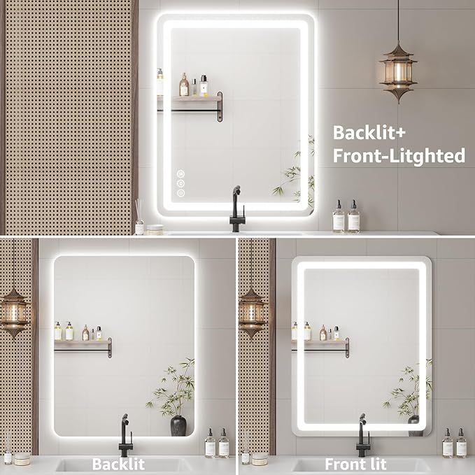 40" x 30" Led Bathroom Mirror