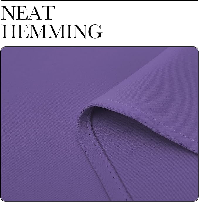 NICETOWN Blackout Curtains for Living Curtains, Lilac Purple, 2 Panels