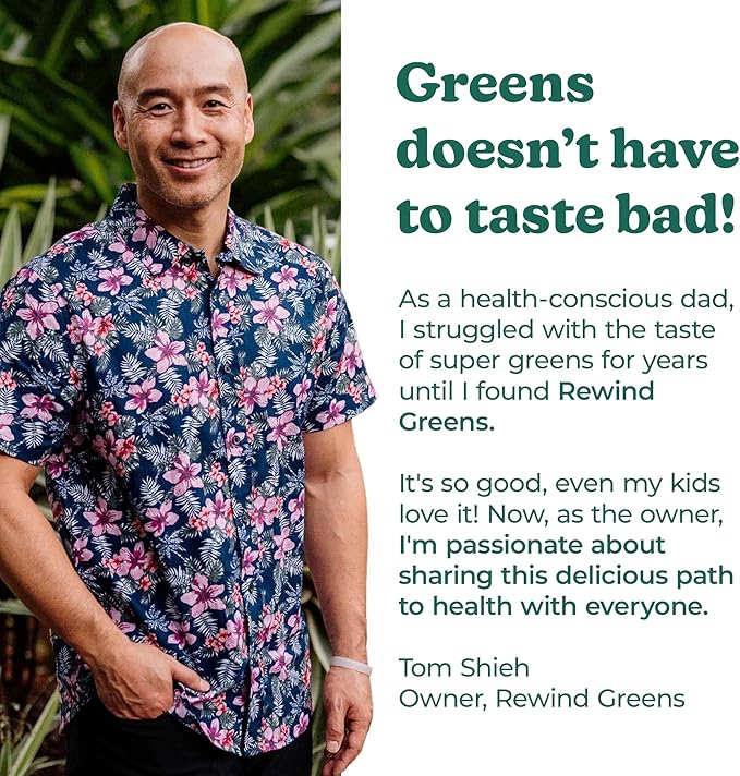 Best Tasting Super Greens Powder with 40+ Superfoods – Delicious Daily Green Powder with Vitamin B12, Zinc, Vitamin C, Magnesium & Calcium – Green Juice Superfood Mix - Pineapple Flavor