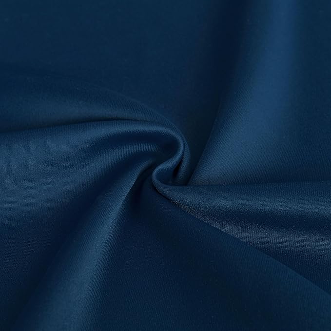 IGEMAEVE Blackout Curtains 72 Inch Length 2 Panels Set, Rod Pocket Energy