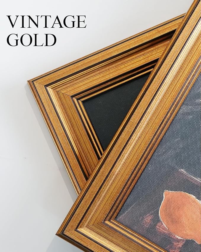 VIYYIEA Vintage Gold Framed Wall Art