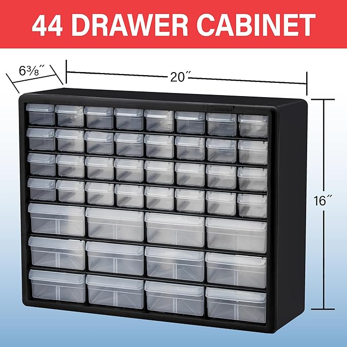 Akro-Mils 44-Drawer Plastic Drawer Storage Cabinet