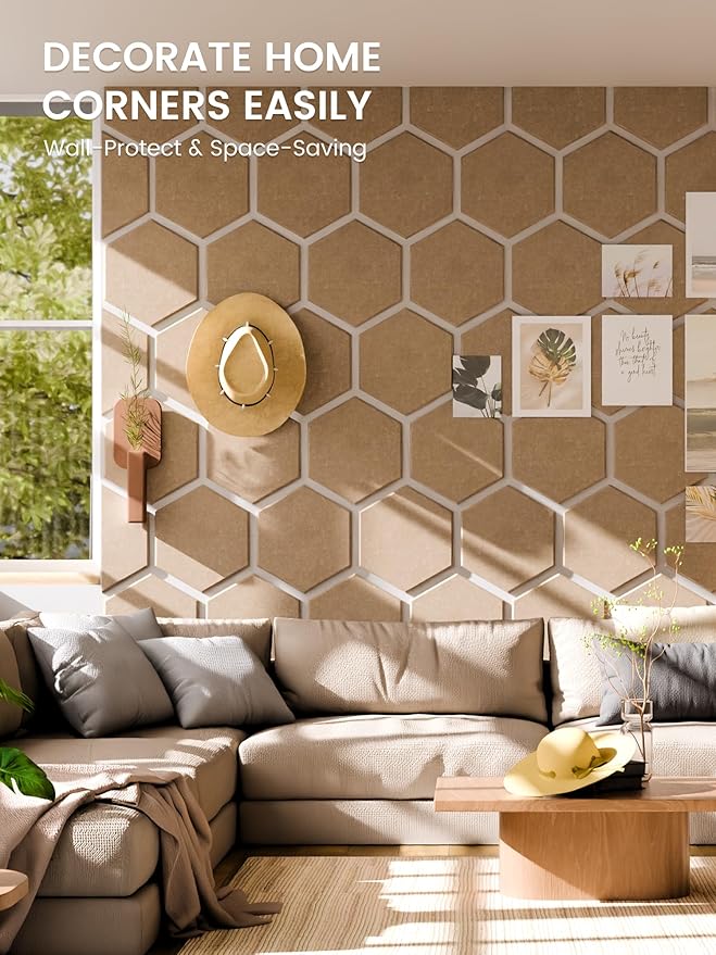 Fluxynara Hexagon Cork Board Alternative