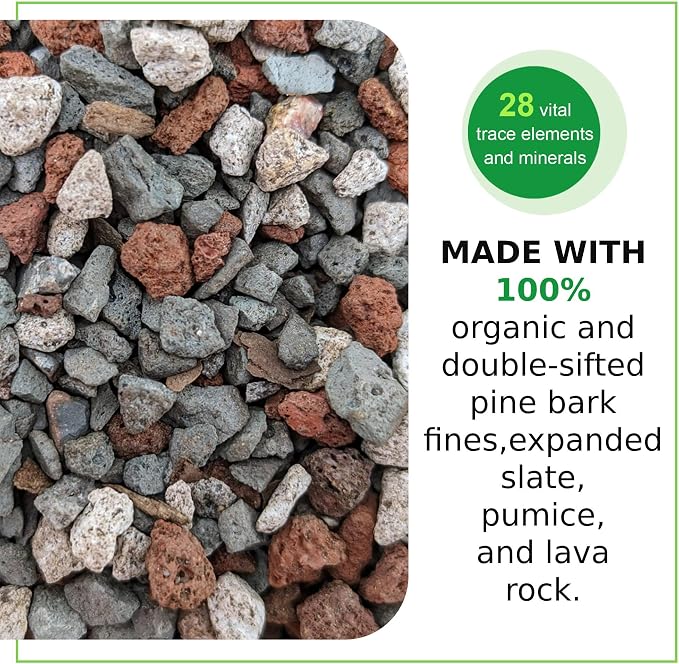 Tinyroots Bonsai Soil Mix - All Purpose Ready to Use Blend for All Varieties of Bonsai Trees, 4.5 Quarts