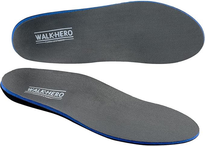 Plantar Fasciitis Feet Insoles Arch Supports Orthotics Inserts Relieve Flat Feet, High Arch (Mens 14-14 1/2)