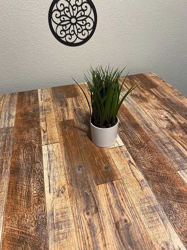 TANONE Wood Contact Paper Kitchen Peel and Stick Wallpaper, Self Adhesive