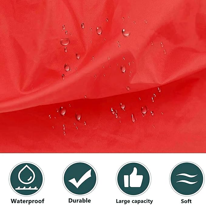 6/8/9 Inch Round Hatch Cover Deck Plate ABS Accessories Hatch Cover with Red Waterproof Bag for Kayak Boat Fishing Rigging