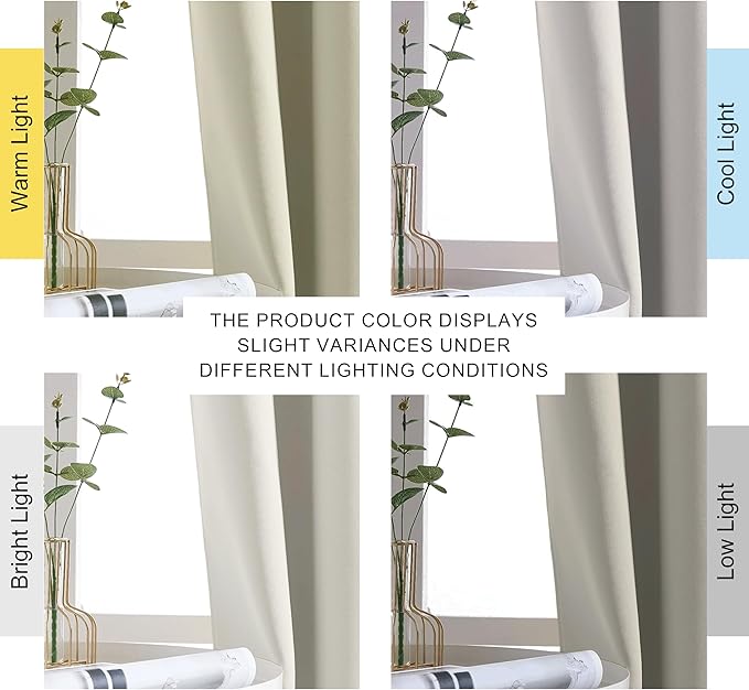 NICETOWN Blackout Curtain for Patio Sliding Door