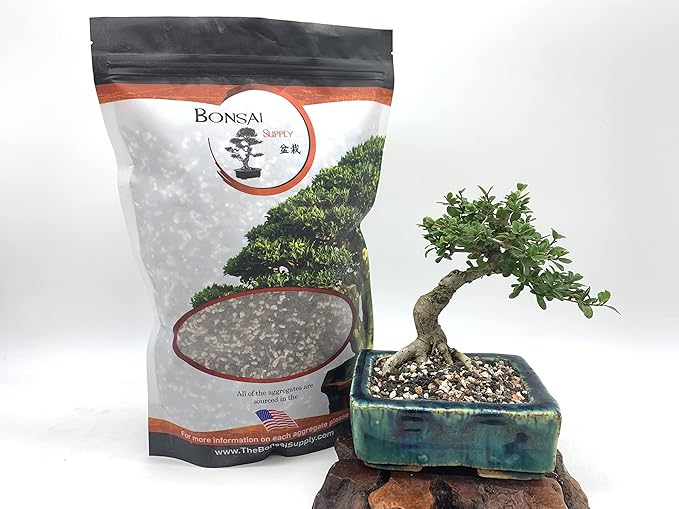 Bonsai Soil by The Bonsai Supply – 2qts. Professional Bonsai Soil Micro Mix | Ready to use| Great for All Bonsai Tree Varieties.