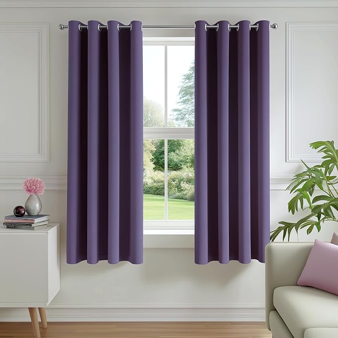 FMFUNCTEX 100% Blackout Curtains