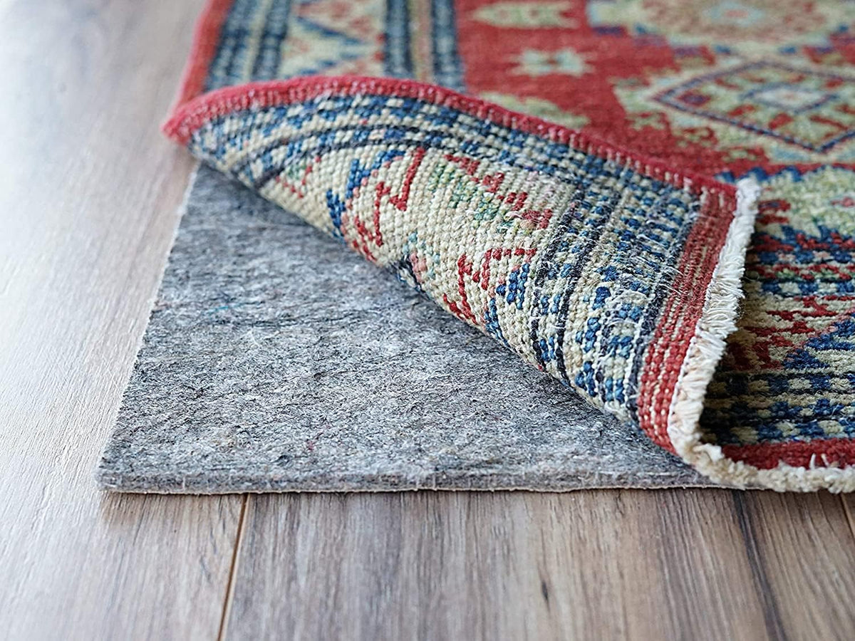 RUGPADUSA - Dual Surface - 6'x8' - 1/4" Thick - Felt + Rubber - Non-Slip Backing Rug Pad - Safe for All Floors