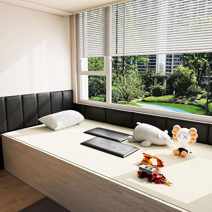 3D Anti-Collision Wall Padding for Kids, Self-Adhesive Headboard Panels for