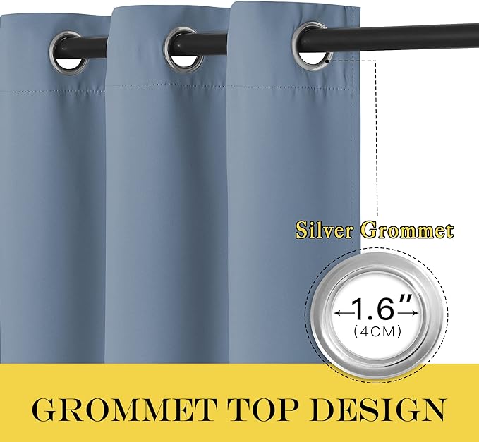 NICETOWN Blackout Curtain Panel
