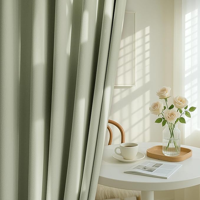 FMFUNCTEX 100% Blackout Curtains