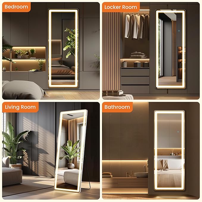 71" x 26" Arched Full Length Mirror