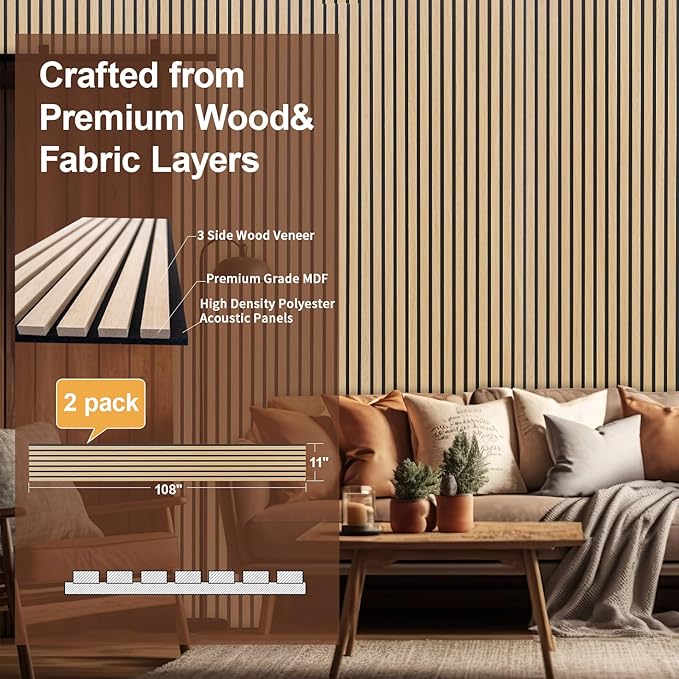 Yuzzy Wood Panels for Wall and Ceiling