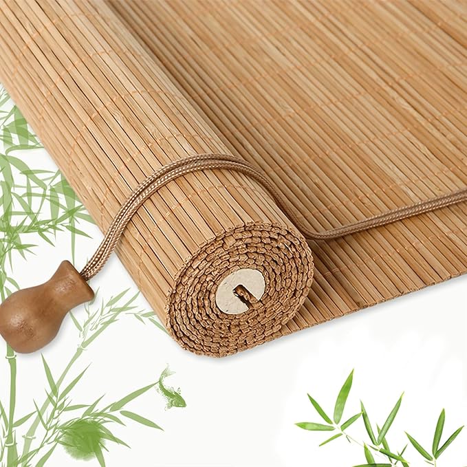 Bamboo Blinds for Interior Windows, Custom Bamboo Shades for Indoor Windows