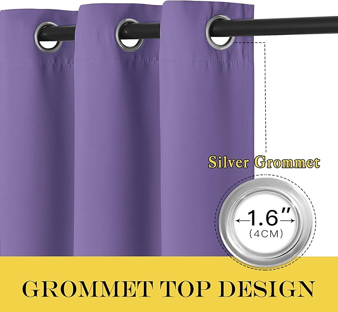 NICETOWN Kitchen Short Blackout Curtain and Drape