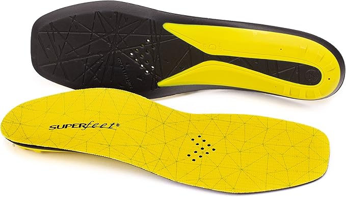 Superfeet Hockey Cushion Insoles - Foam Shoe Inserts for Skates - Professional Grade - Junior Skate Size 1-2