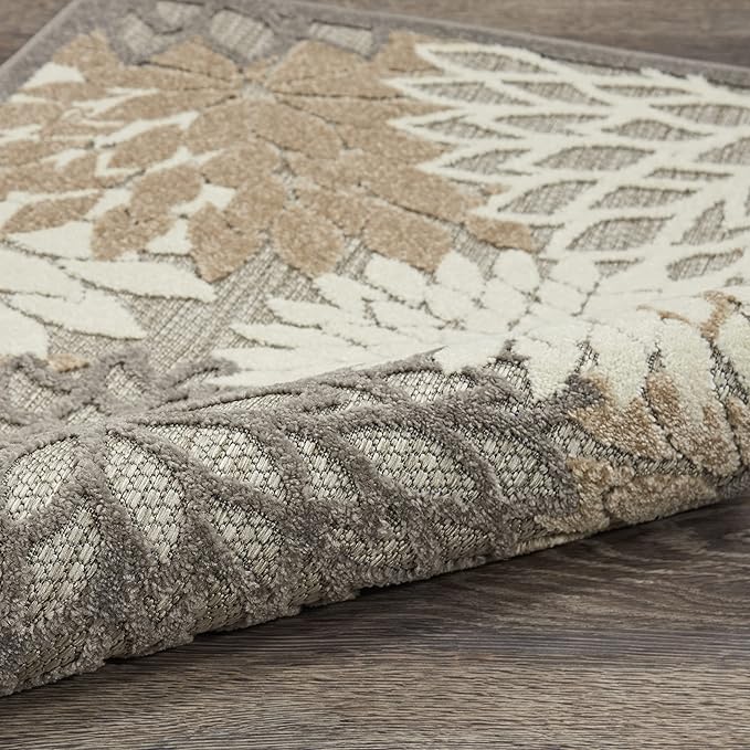 Nourison Home Aloha 3' x 5' Natural Outdoor Indoor/Outdoor Rug