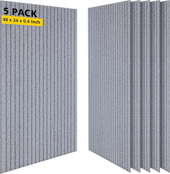 Acoustic Panels, 5 Pack Sound Panels Noise Reducing