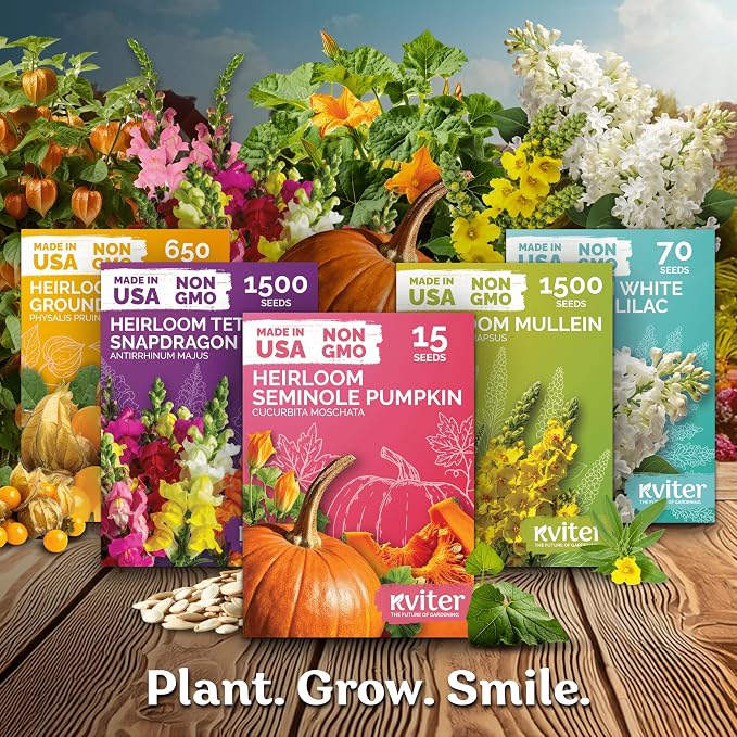 KVITER 75 Top Pick Pinkeye Cow Pea Seeds for Planting (Vigna Unguiculata) – Field Pea, Bush Purple Hull Peas, Heirloom Peas & Beans – Vegetable Seeds for Outdoor Garden, Beds, Containers
