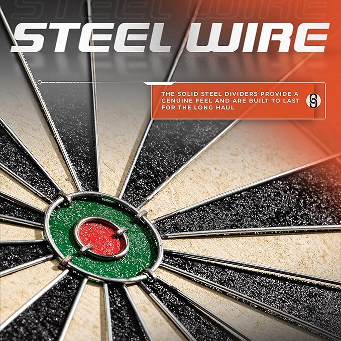 Franklin Sports Professional Dartboard - 18" Regulation Size