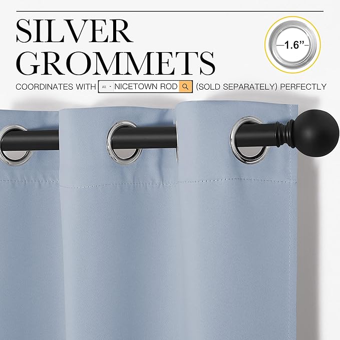 NICETOWN Bedroom Blackout Curtains