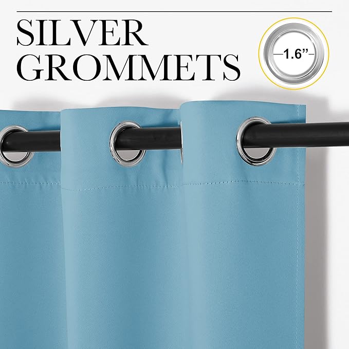 NICETOWN Blackout Draperies Curtains
