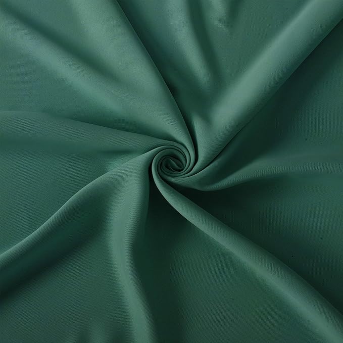 LEMOMO Green Blackout Curtains 40 x 63 Inch Length/Set of 2 Curtain