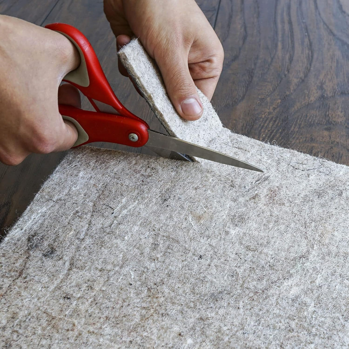 RUGPADUSA - Dual Surface - 7'x10' - 1/8" Thick - Felt + Rubber - Non-Slip Backing Rug Pad - Adds Low-Profile Comfort and Protection